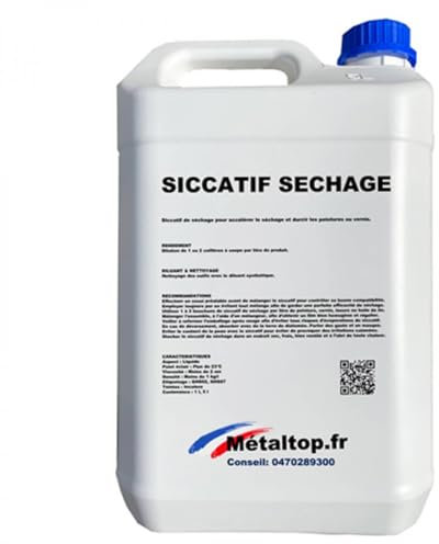 Metaltop - Siccatif Sechage - IIncolore - RAL Incolore - Pot 1 L
