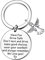 FMCC Drive Safe Gifts Porte-clés pour jeune conducteur pour fille, fils, femme, homme, Silver, Taille unique, Porte-clés