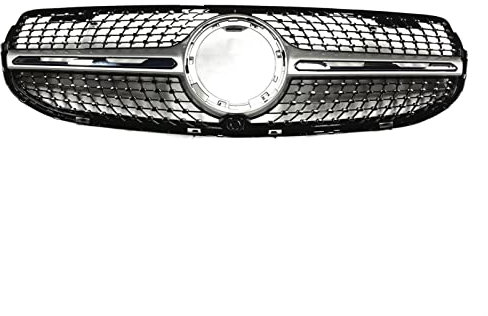 Front Grill Frontgrill Grill Für Mercedes Für Benz GLC Klasse W253/X253 Für 2020 2021 GLC250 GLC300 GLC350 Auto Oberes Gitter Kühlergrill Einsätze