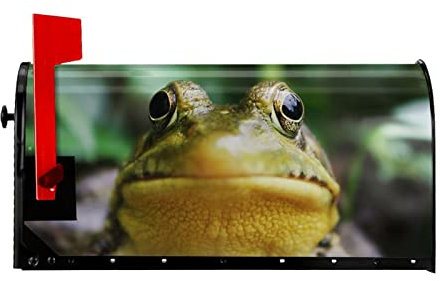 Briefkasten-Abdeckung, Frosch-Optik, bedruckt, magnetisch, 45,7 x 53,3 cm