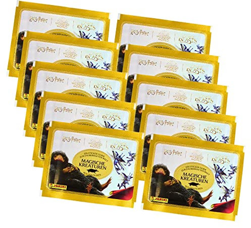 Panini Harry Potter Sticker - Magische Kreaturen (2023) - Sammelsticker - Auswahl (10 Tüten)