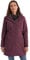 killtec Damen Funktionsparka/Parka mit abzippbarer Kapuze KOW 165 WMN PRK, dunkelpflaume, 42, 37726-000