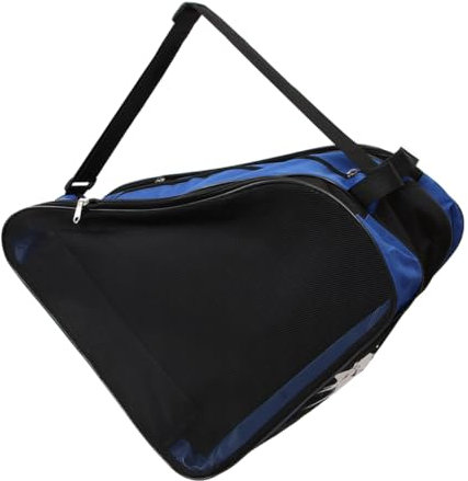 Kisangel Tasche Für Rollschuhe Eisschuhtasche Mit Reißverschluss Schwere Tasche Waschbare Tasche Eishockey Tasche Eiskunstlauf Tasche Inline-Sack Erwachsener Stoff Kind Dreieckige Tasche