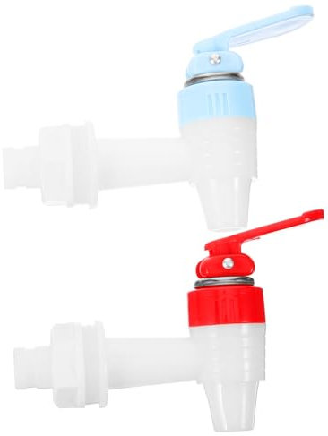DOITOOL 2st Wasserspender Wasserhahn Wiederverwendbarer Zapfen Für Eimer Ersatzkühler-wasserhahn Ersatzteil Für Wasserspender Wasserkühler Wasserhahn Plastik Getränke Wasserspeier