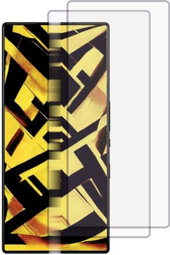 4ProTec | 2x Displayschutzfolie KLAR für Nubia Red Magic 9 Pro+ Bumblebee