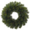 CREATIV green künstlicher Tannen-Kranz 25 cm I Weihnachtskranz mit 56 naturgetreuen Ästen I hochwertiger Tannen-Weihnachtskranz I Adventskranz künstlich I Türschmuck Weihnachtsdeko