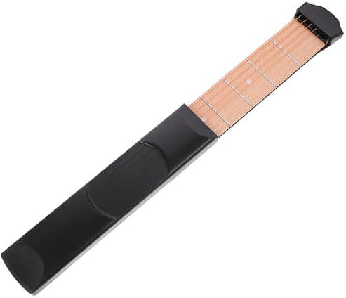 BESTonZON Gitarrenwerkzeug Übungshals für Taschengitarren Von Gitarrenlernwerkzeugen für Akustik-anfänger