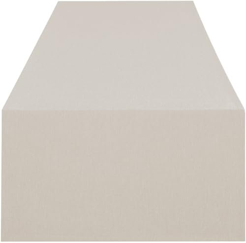 Tischläufer Wien Home, Moderne Tischdecke mit Fleckschutz für das ganze Jahr, beige sandgrau, 40x140 cm