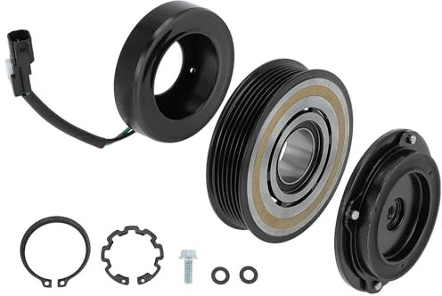 A ABSOPRO Kit De Embrague De Compresor De Aire Acondicionado Para Ford Explorer Flex 2013-2019 Para Ford Police Interceptor Taurus Para Lincoln MKS MKT MKZ Para 7SBH17C Embrague No.198342