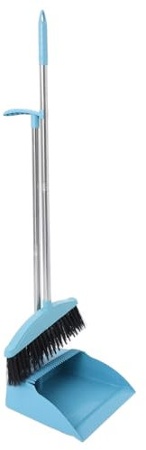 SHERCHPRY Escoba y Recogedor con Mango Hogar Interior y Cocina Escoba y Recogedor Suelos