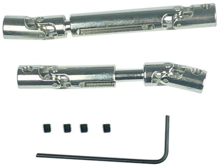 ZIBOXI 2Pcs LD-P06 Antriebswelle Antriebswelle CVD for LDRC LD-P06 LD P06 Unimog 1/12 RC LKW Auto Upgrade Teile Zubehör
