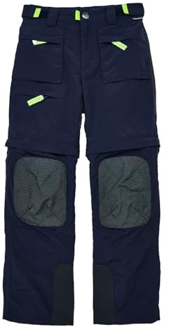JAKO-O Kinder Outdoorhose Zipp-off – Robuste Wandertuchose mit Zip-Off | 2-in-1 Funktion: Strapazierfähige Kinder Trekkingshose mit abnehmbaren Beinen – ideal zum Wandern, Campen & Draußen sein.