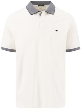 FYNCH-HATTON Poloshirt aus Baumwolle mit Kontrastdetails