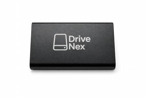 DriveNex SSD 2TB | Disco Rigido Esterno | 2 Terabyte | Adatto a tutti i sistemi operativi | Archiviazione Dati | Disco rigido esterno portatile | Unità di disco rigido esterna (nero)