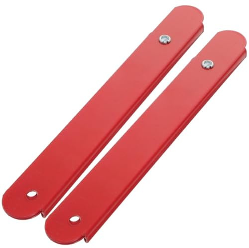 EasyByMall Kit de repuesto de bisagra de aluminio para escalera de loft con barra de tracción roja, paquete de 2 para escaleras plegables de ático, bricolaje y carpintería