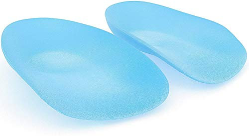 Heel That Pain Gel Foot orthèse insère - talon tasses coussins semelles pour la fasciite plantaire, épine calcanéenne Medium Gel