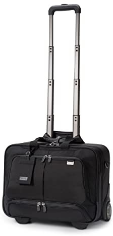 Dicota Top Traveller Roller PRO Aktentasche für Notebook mit Rollen 14-15.6, schwarz