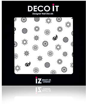 Mandala/Henna inspired Nail Decals/Stickers by iZ Beauty LDN