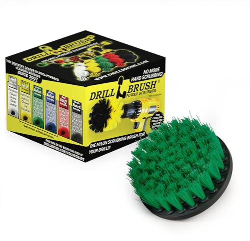 Kitchen Accessories - Cleaning Supplies - Drill Brush - Stove - Cooktop - Griddle - Oven - Cast Iron Skillet - Spin Brush - Grout Cleaner - Mold Remover - Tile - Backsplash - Countertop - Subway Tile | Kitchen Scrubbing Accessories - Stove Cleaning Brush - Oven Door Cleaning Brush - Skillet Brush - Kitchen Cleaning Supplies