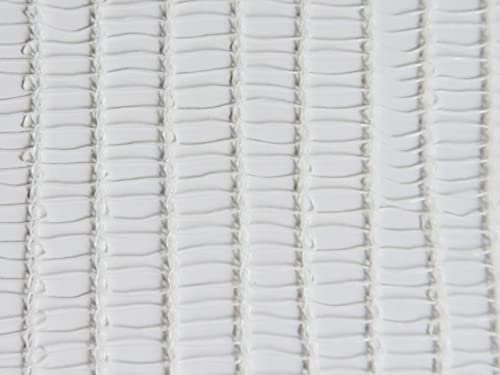 Red para andamio de 50 g/m² - Rectangular - Instalación rápida. Blanca de 3,07 m x 20 m