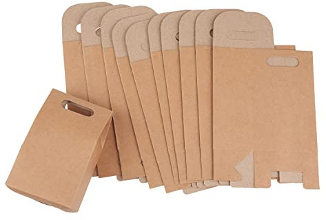 VBS Kraftpapier Geschenk-Tüte Geschenke Boxen 10 Stück Box Mitgebsel Hochzeit Give Aways Geburtstagsgeschenk