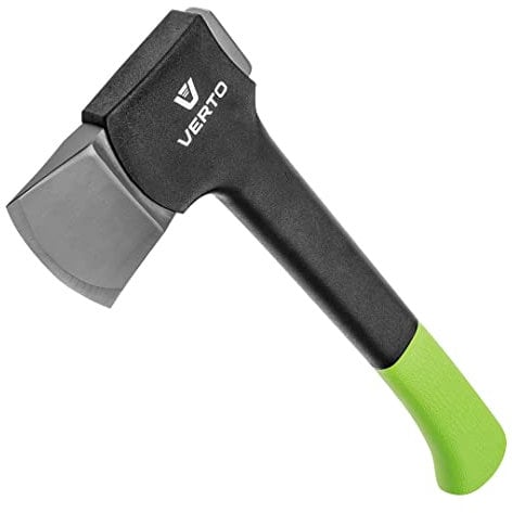 Ascia 620g, testa 410g, impugnatura in fibra di vetro 14 VERTO 05G100