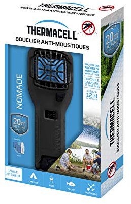 THERMACELL BOUCLIER ANTI-MOUSTIQUES NOMADE NOIR THNOMADNOIR