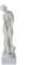 Helen von Troja Sparta Nackte Nackt Weibliche Figur Alabaster Statue Weiß 15cm