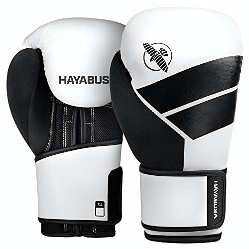 Hayabusa S4 Guantes de Boxeo para niños y niñas - Blanco, 6 oz