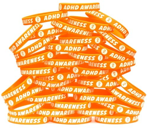 ADHS Awareness Wristband Set (von 2 bis 100 Bänder)