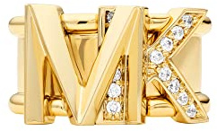 Michael Kors - Premium Ring Goldton Messing für Damen MKJ7836710;9