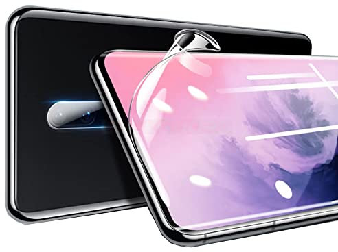 2pcs flexibler vorderer Bildschirmschutz für OnePlus 6 6.28 2018 3D Hydrogel Folie transparentes TPU film Fingerabdruck entsperrt nicht gehärtetes Glas