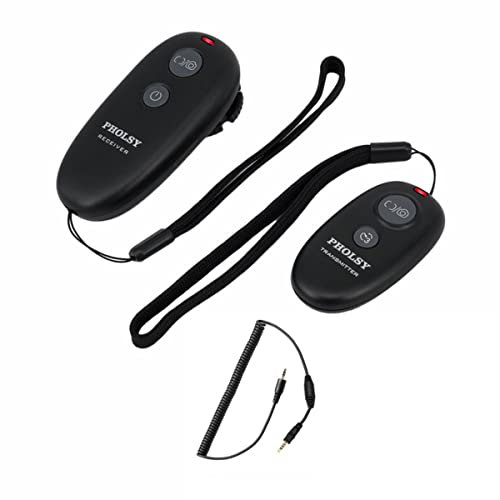 PHOLSY Camera Remote Shutter Release P6 Wireless Remote Control for Panasonic Lumix S5 S1 G95 G91 G90 FZ10002 G9 GH5 GH6 G85 G81 GX8 GX7 GH4 GH3 FZ2500 FZ2000 FZ1000 FZ300 FZ200 DMW-RSL1 RS2