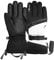 Reusch Demi R-TEX XT extra warme, wasserdichte, Winddichte und atmungsaktive Winterhandschuhe Fingerhandschuhe Schneehandschuhe Skihandschuhe für Damen, schwarz/weiß, 8,5