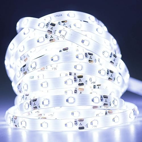 Lumiled LED Streifen 25M 1500 LEDs 12V Kaltweiß 120W LED Strip SMD LED Band IP65 13200 lm Selbstklebend Lichtband für Innenbereich Heim Schlafzimmer Deko, ohne Netzteil