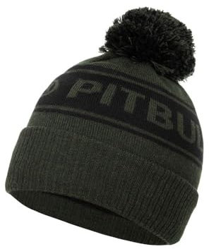 PITBULL Wintermütze mit Bommel für Herren von Pit Bull West Coast mütze Vermel R Universal