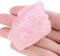 GUJOXILA 1.8-2.2 Rose Quartz Raw Rough Healing Crystals Natural Stones Rocks Gemstones Protection Reiki Tumbling Cabbing Divination Meditation Fountain Stone 1pcs