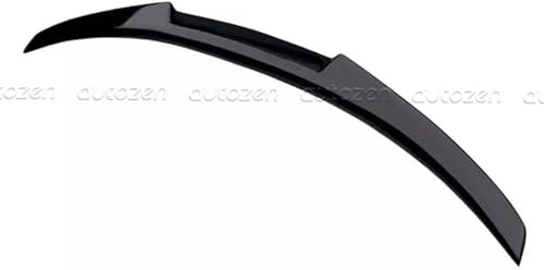 Heckspoiler für BMW F30 F80 Limouisne 2011-2019 Heckflügel Kofferraum Spoiler,M4 Schwarz Glanz