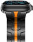 NewWays 49 mm, 45 mm, 44 mm, 42 mm, compatibile con Apple Watch, cinturino di ricambio in acciaio inox, adatto per iWatch Ultra 2/Ultra, serie 9/8/7/6/5/4/3/2/1/SE, nero/arancione