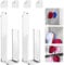 LengSuaa 2PCS Acrylic Hat Hooks for Wall, Baseball Hat Organizer Acrylic Hat Organizer Cap Holder Organizer for Wall Strong Adhesive Hat Rack for Baseball Caps