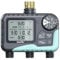 RAINPOINT Centralina Irrigazione 3 Uscite Con Ampio Display Lcd, ingresso in ottone, Timer Irrigazione Automatico Con Modalità Di Ritardo Pioggia/Manuale/Automatica per Prato Da Giardino