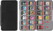 TIANXUAN Game Card Case for Nintendo Switch Nintendo Switch Lite OLED with 24 Slots Cartridge Holder Card Storage for Switch Game and Micro Sd Cards Storage Portable for Travel Carrying (Black)