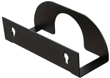 Générique Power Tool Organizer, Metal Electrical Tool Shelf, Heavy Duty Wear-Resistant Garage Storage Rack, 6.29x1.96x1.96 Inches Multifunctional Wall Mount Holder for Angle Grinder