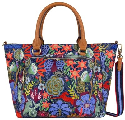 Oilily Schultertasche Handtasche Holland Handbag Patriot Blue bunt