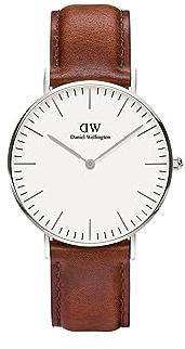 Daniel Wellington Damen-Uhren Analog Quarz One Size, Silber 32002062