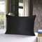 Townssilk 19 Momme 100% Seide Kissenbezug 1 Stück 50x90cm Schwarz
