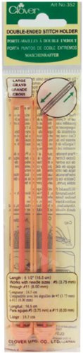Double-Ended Stitch Holders 6.5-Sizes 5 to 11 2/Pkg