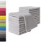NatureMark Gästetücher – 20er Pack (30x50 cm), 100% Baumwolle, Oeko-TEX Zertifiziert, weich, saugfähig und pflegeleicht – Für Bad, Gäste & Spa – Silber Grau
