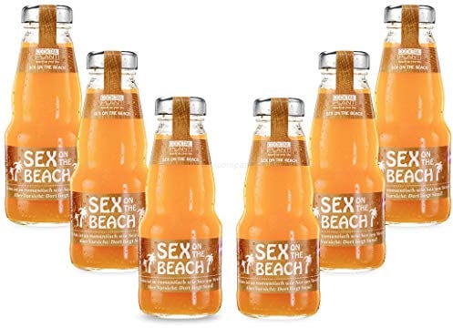 Cocktail Plant Sex on the Beach (10,1% Vol) 6x 0,2l = 1,2l - inkl. Pfand MEHRWEG- [Enthält Sulfite]