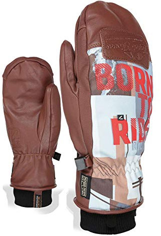 Level Herren Joker Handschuhe, mitt Logos, M